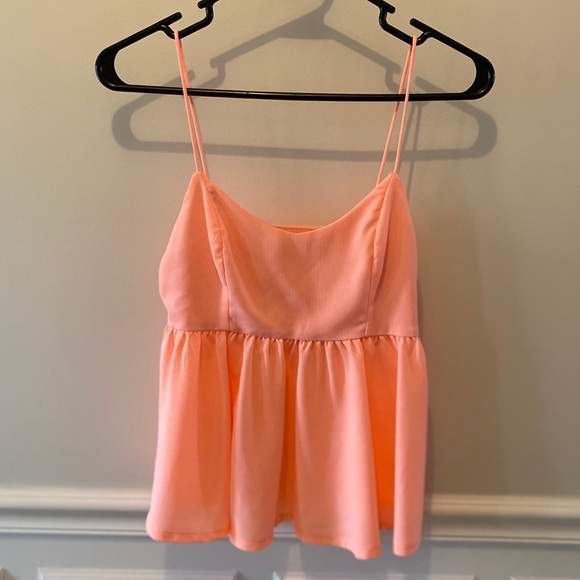 NWOT Sugar Lips Peplum Tank - Picture 2 of 6